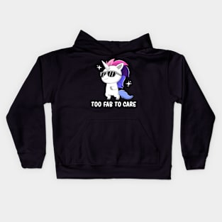 Omnisexual Pride Flag Month Cute Lgbtqia Kawaii Unicorn Kids Hoodie